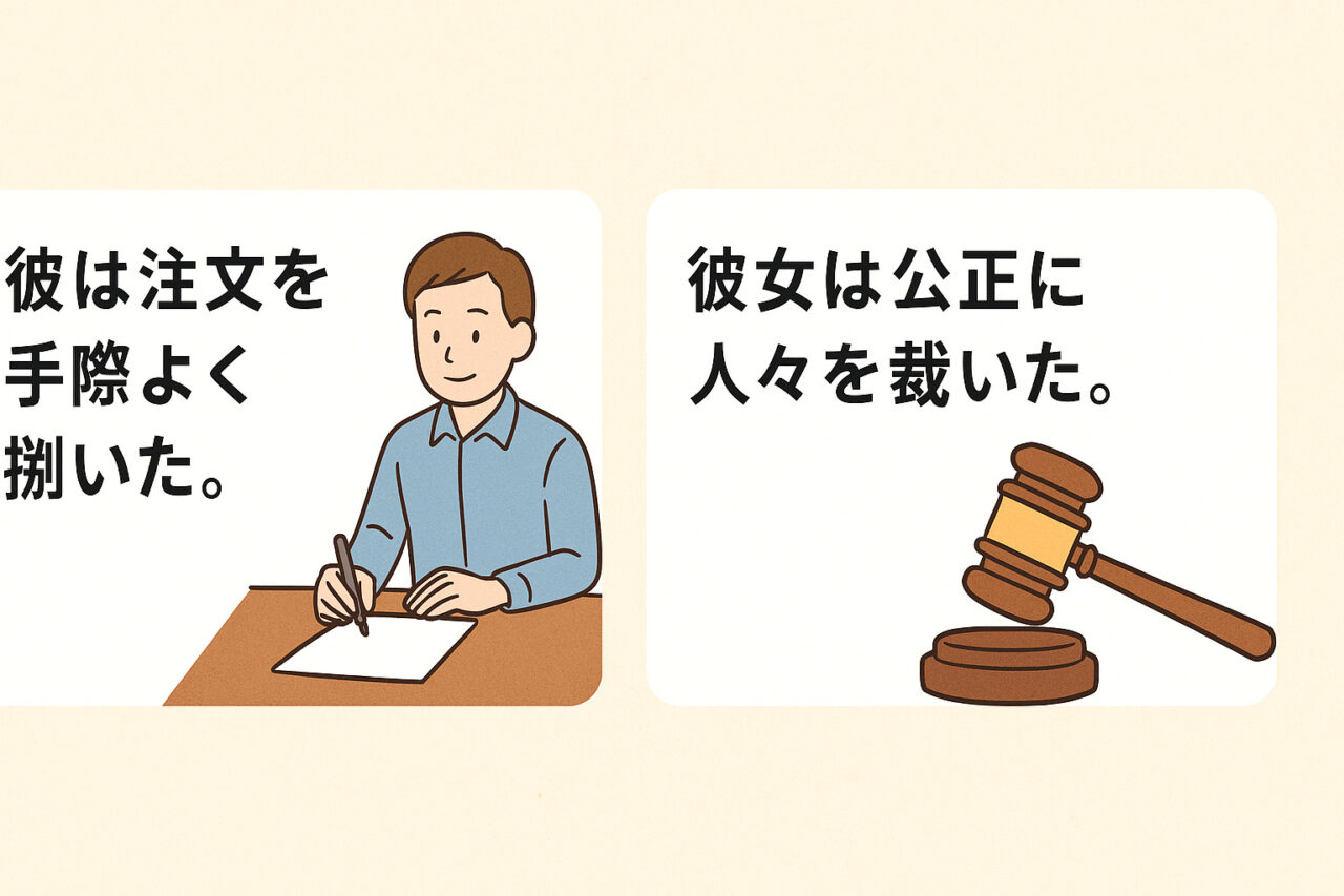 捌く裁くの意味の違いを解説 | master of research