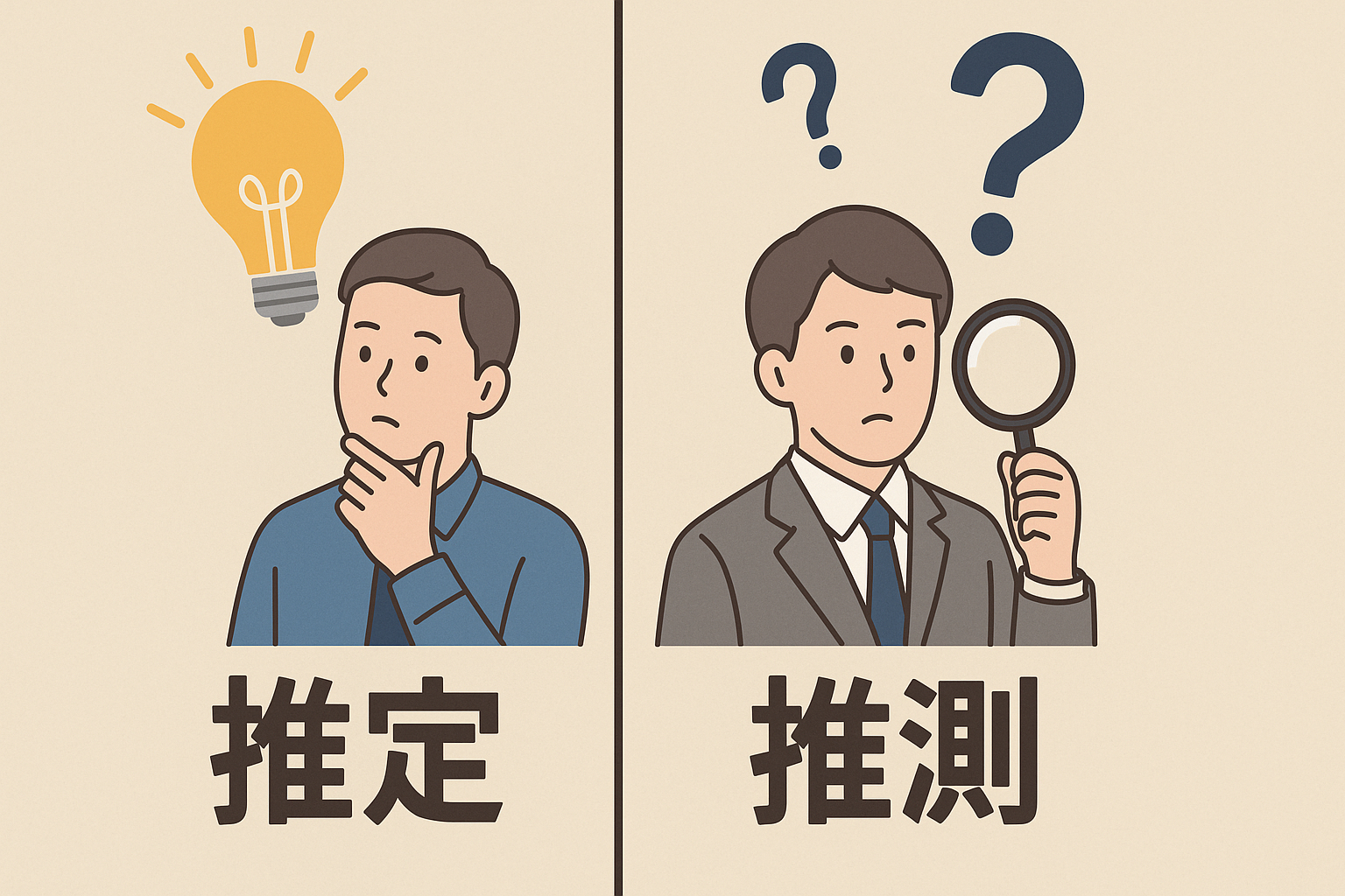 推測と推察の違いとは? | master of research