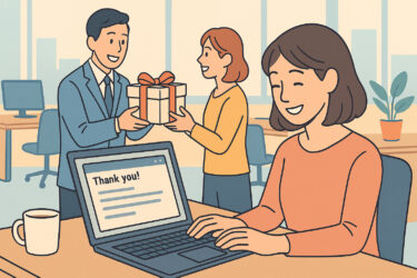 お互いに感謝を伝える！社内お土産のお礼のマナー